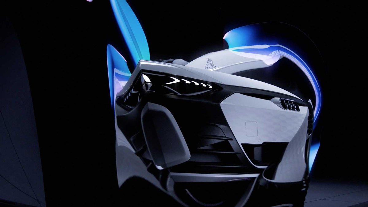 stash_magazine's tweet photo. "We wanted to explore how the process of revealing an object can inform the entire aesthetic."

@pandayoghurt creates #automotive intrigue with launch film for @AudiOfficial E-tron

Watch > https://t.co/fykmB7Tqlb

#3danimation #marketing #designthinking #rendering #CG #EV #audi https://t.co/FIiy8Ej3Z5