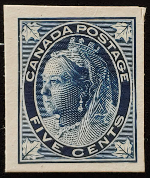AllNations1949's tweet photo. Canada #70P abt VF 1897 5c QV Leaf Plate Proof, 300 printed $300 Lot 31 in our auction Saturday 11th June 2022 #ClassicCanadianStamps #5cQVLeaf #CanadaStamps #CanadianStamps #LimitedIssue #PlateProof
https://t.co/EHlD6N9vOE https://t.co/JeYTVPSBPZ
