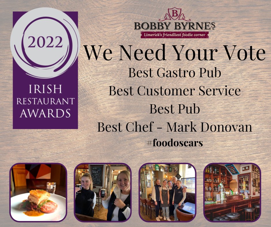 Voting is now open for the Irish Restaurant Awards, We would love your support by voting for us 👇😃 irishtimes.com/sponsored/rest…