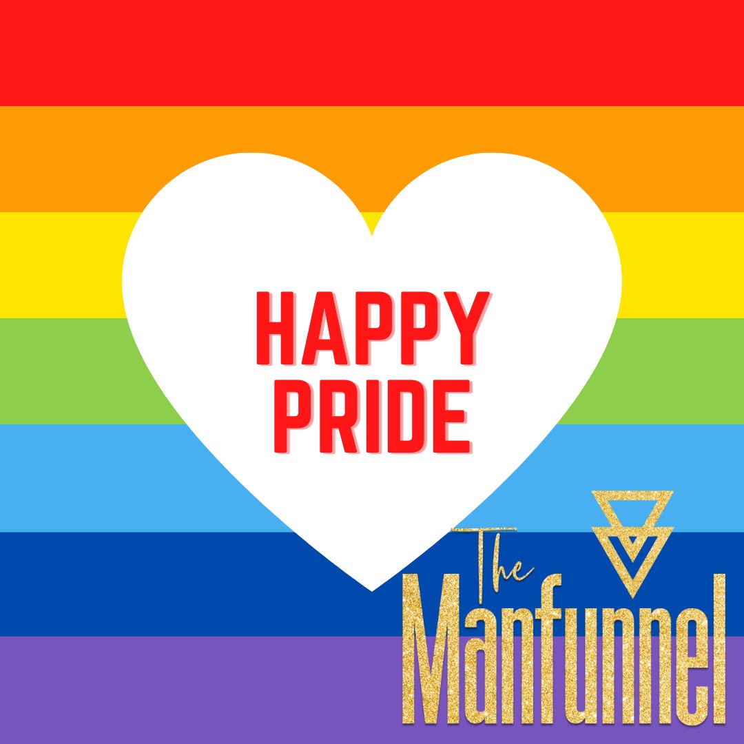 Everyone deserves healthy love. 
The Manfunnel mission is the help people find lasting, meaningful relationships, a world full of happily coupled humans is a beautiful place indeed. Happy Pride! Love who you love!