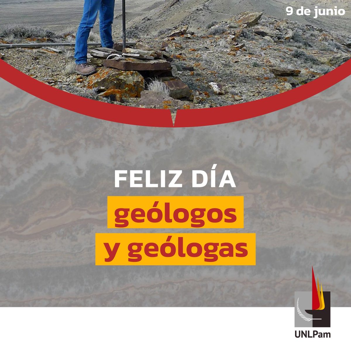 PrensaUNLPam_ok's tweet photo. #UNLPam #9deJunio #Geólogas #Geólogos #FCEyN https://t.co/fnLvaX7fKU