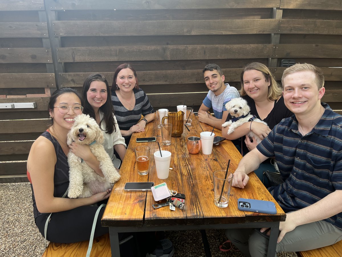 Wert Laboratory (@wertlaboratory) on Twitter photo Enjoyed a nice evening out to welcome Glen (UTSW SURF summer student) and Tyler (UTSW Medical Student) to the Wert lab <a href="/UTSWOphth/">UT Southwestern Ophthalmology</a>. We're excited to have both of them helping out on our research projects! <a href="/TiffanyYee12/">Tiffany Yee</a> <a href="/emilyrnett/">Emily Nettesheim</a> <a href="/Ashley_in_lab/">Ashley Rowe</a> #GibbsAndCocoNeedTwitterAccounts Enjoyed a nice evening out to welcome Glen (UTSW SURF summer student) and Tyler (UTSW Medical Student) to the Wert lab <a href="/UTSWOphth/">UT Southwestern Ophthalmology</a>. We're excited to have both of them helping out on our research projects! <a href="/TiffanyYee12/">Tiffany Yee</a> <a href="/emilyrnett/">Emily Nettesheim</a> <a href="/Ashley_in_lab/">Ashley Rowe</a> #GibbsAndCocoNeedTwitterAccounts