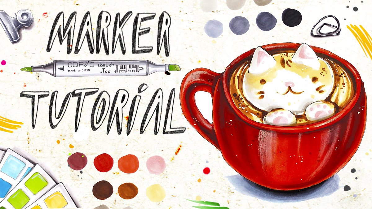 art_is_journey's tweet image. Catpuccino won! The new video is up! Watch it now! #copictutorial #markertutorial #markerdrawing #drawingguide youtu.be/Yh0NgKc7YtI