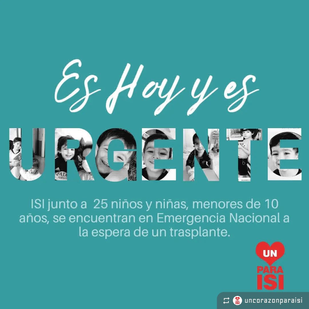 #DonarOrganoSalvaVidas <a href="/corazonparaisi/">Un corazón para Isi</a>