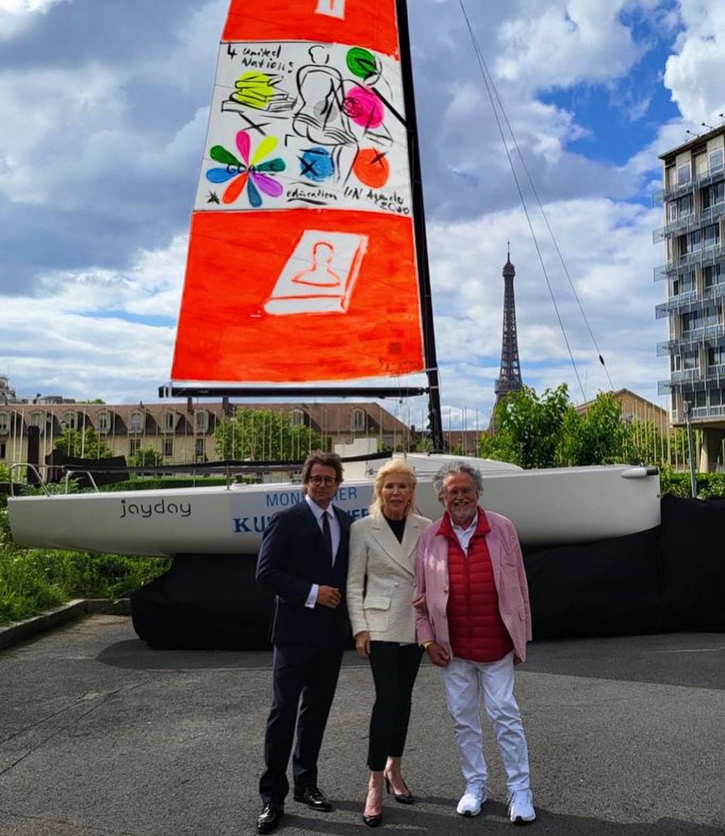 Die Sailing #Art4GlobalGoals im UNESCO Headquarter in Paris ist ein tolles Event gewesen, das sich für Aktivitäten zur Rettung der Ozeane stark machte. 

#UteOhoven #StefanSzczesny #GeuerundGeuerArt #Paris #GlobalGoals #Unesco #gemeinsamfürdieguteSache