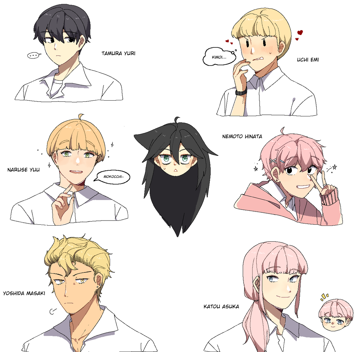 YAMON005's tweet photo. ✨ June 2022 ✨

#watamote #artimprovement #genderbend #わたモテ #うちもこ  #ゆりもこ #ネモクロ  #かともこ https://t.co/5HlJlZhvX0