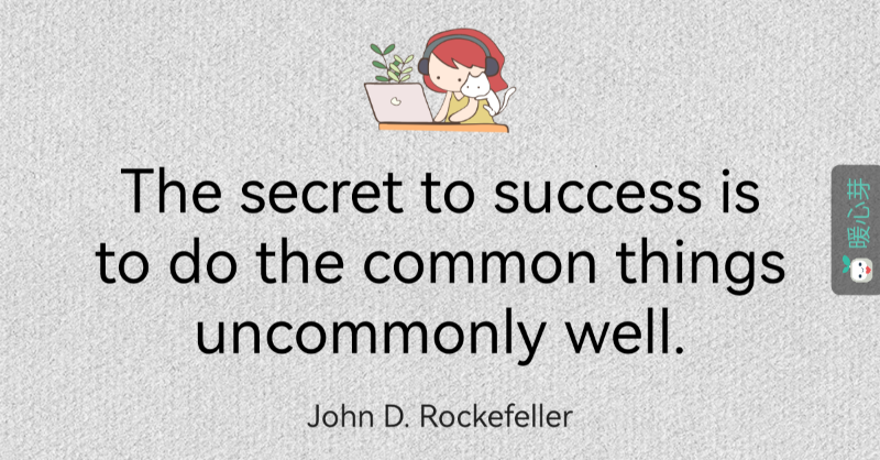 NuanXinYa918's tweet photo. Be good at something, better than most people, or be the best if that is what you aim for.

#johndrockefeller #begoodatwhatyoudo
#nuanxinya #暖心芽 #quote #quoteoftheday #inspirationalquotes https://t.co/0UnL4yHgph