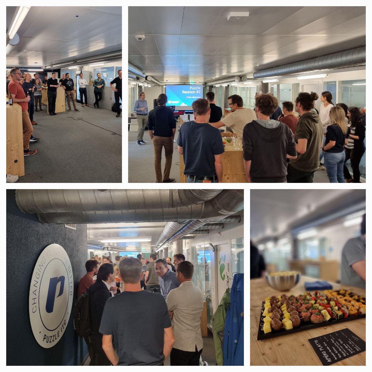 puzzleitc's tweet photo. Unser #puzzlealumni Event ist in vollem Gange mit vielen ehemaligen Members 🥳 Vielen Dank für den wertvollen Austausch, so fägts 🤗

#puzzlereunion22 https://t.co/2w0fyqRIrs