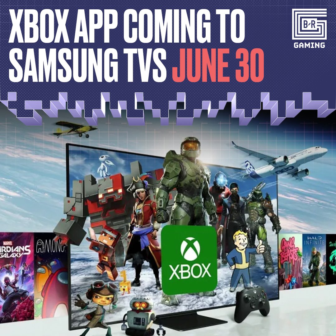 Xbox Game Pass streaming on Samsung TVs