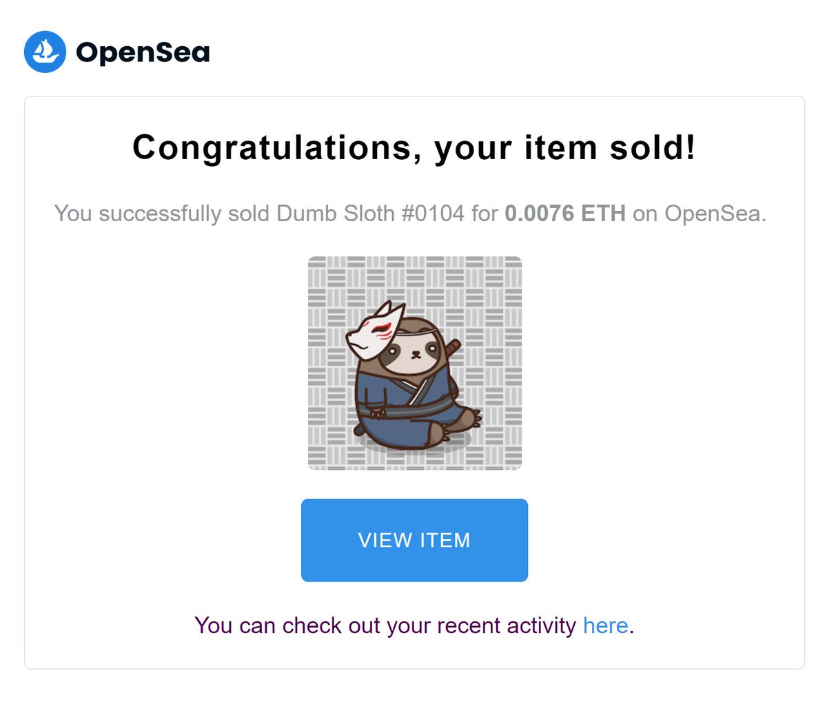 Thanks so much to <a href="/KripMinren/">KripMinren🐦</a> for taking this sloth home 🦥💕
So happy to welcome you to the Dumb Sloth family 🥺💖🫂

#NFT #NFTArtist #NFTCommunity #NFTCollection #NFTCollectibles