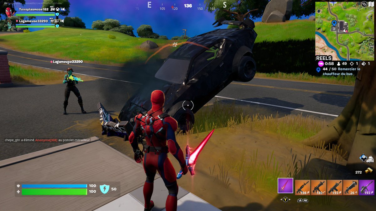 FrancolonXavier's tweet photo. Joli bug #Fortnite #XboxShare https://t.co/5QAKvGIH3F