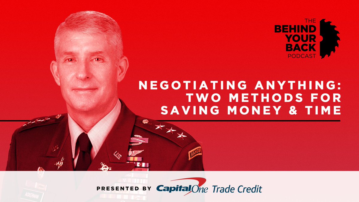 On this week's The Behind Your Back Podcast I detail 2 negotiating methods that you can use in your personal &amp; professional life guaranteed to save you money &amp; time

#Sales #Lumber #LBM #Construction #Leadership #Negotiation #AckermanMethod #SalesTraining

behindyourbackpodcast.com