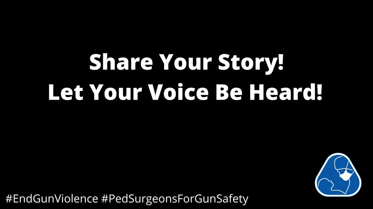 APSASurgeons's tweet photo. AAP SOSU Advocacy urges you to contribute personal patient stories on firearm injuries to children. They will be shared with the judiciary committee on gun violence prevention and added to the congressional record: https://t.co/BLR4yphlWt

#EndGunViolence #PedSurgeonsForGunSafety https://t.co/GVNhxeWTQ8