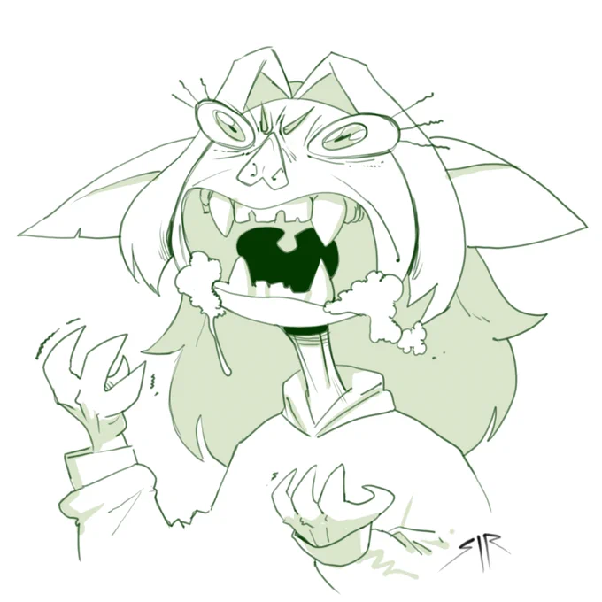 A spicy gobbo for @spicyplutonium!  Thanks for the work! 