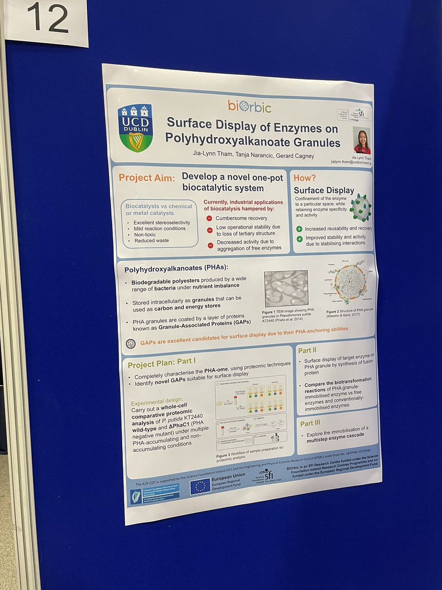 BiOrbic Research Ireland Centre for Bioeconomy (@biorbic_centre) on Twitter photo Well done to <a href="/burcu_akkoyunlu/">Burcu Akkoyunlu</a>, Laura Murphy and Jia-Lynn Tham for coming 1st, 2nd and 3rd respectively in the Poster competition at the #BRD2022 👏 Well done to <a href="/burcu_akkoyunlu/">Burcu Akkoyunlu</a>, Laura Murphy and Jia-Lynn Tham for coming 1st, 2nd and 3rd respectively in the Poster competition at the #BRD2022 👏