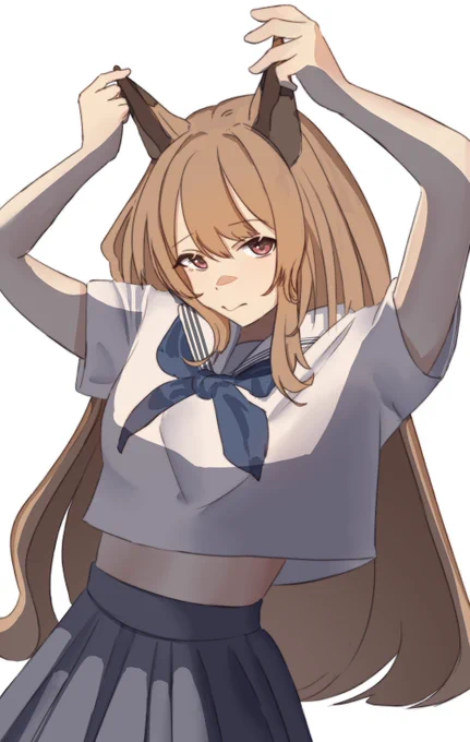 セーラー服/ケオベ
#アークナイツ  #明日方舟 #Arknights 