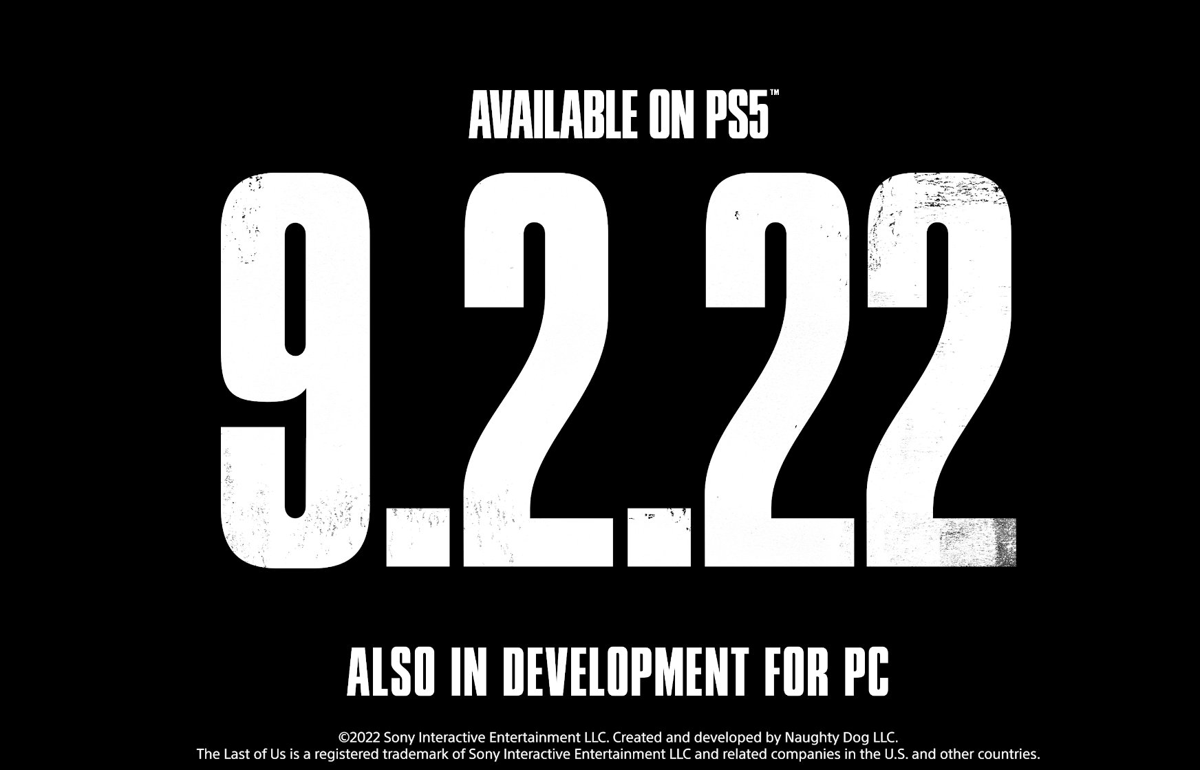 Report: The Last of Us PS5, PC Launching in September 2022 - PlayStation  LifeStyle