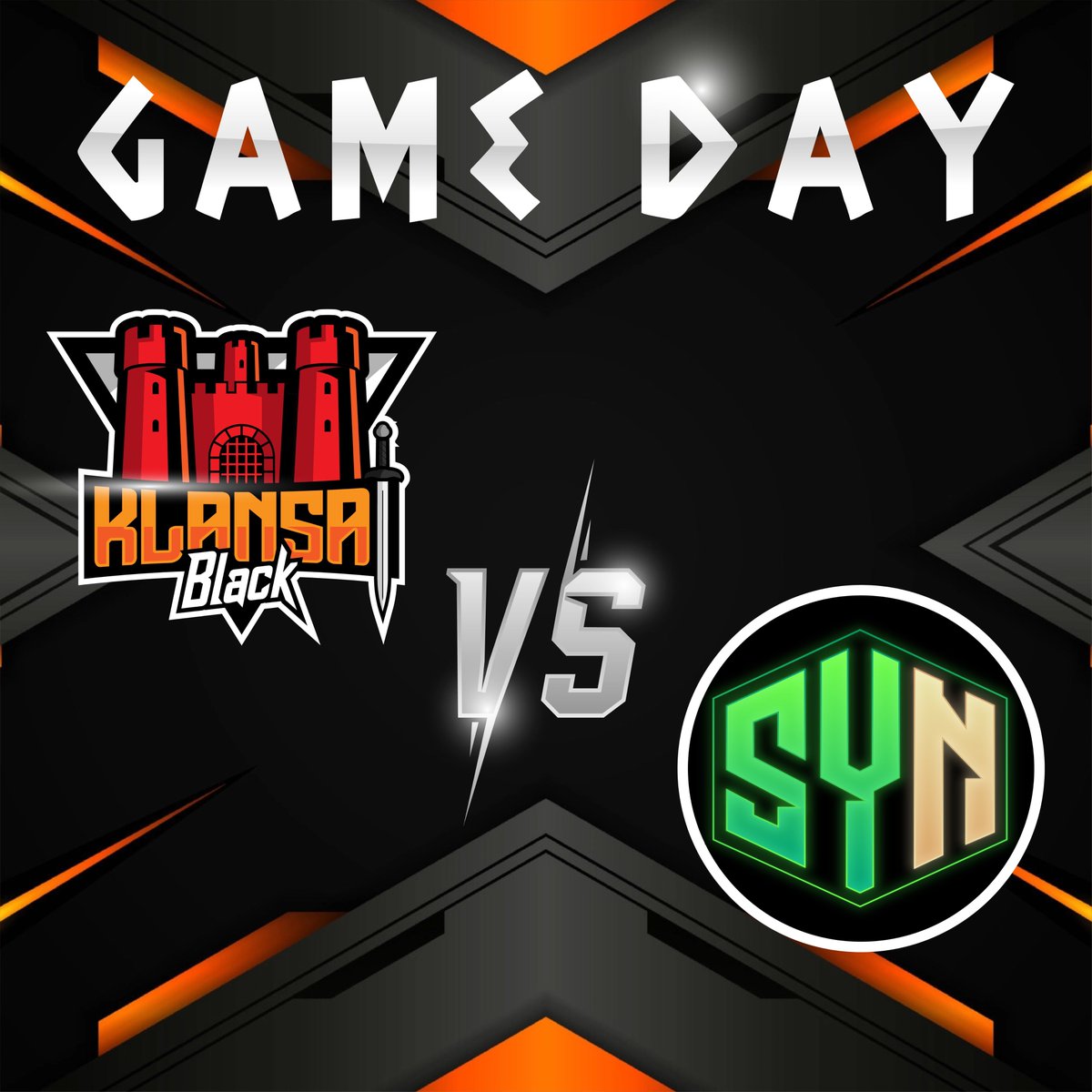 KlanSai Black v ESSynical (<a href="/ESSynical/">Synical</a>) 
<a href="/ACCL_Official/">ACCL</a>

Playoff WR2
Division 5
8PM

Team for tonight -
⚔️<a href="/Nathan_7953/">Nathan_7953</a>
⚔️<a href="/walshy995/">WalshySZN</a>
⚔️<a href="/MJSZB_/">mj</a>
⚔️@Ethan_0197 

Playoff run begins!

The man @SamuraiGeordie casting - 
twitch.tv/thegeordiesamu… 
Good luck to ESSynical!

#StormTheGates⚔️