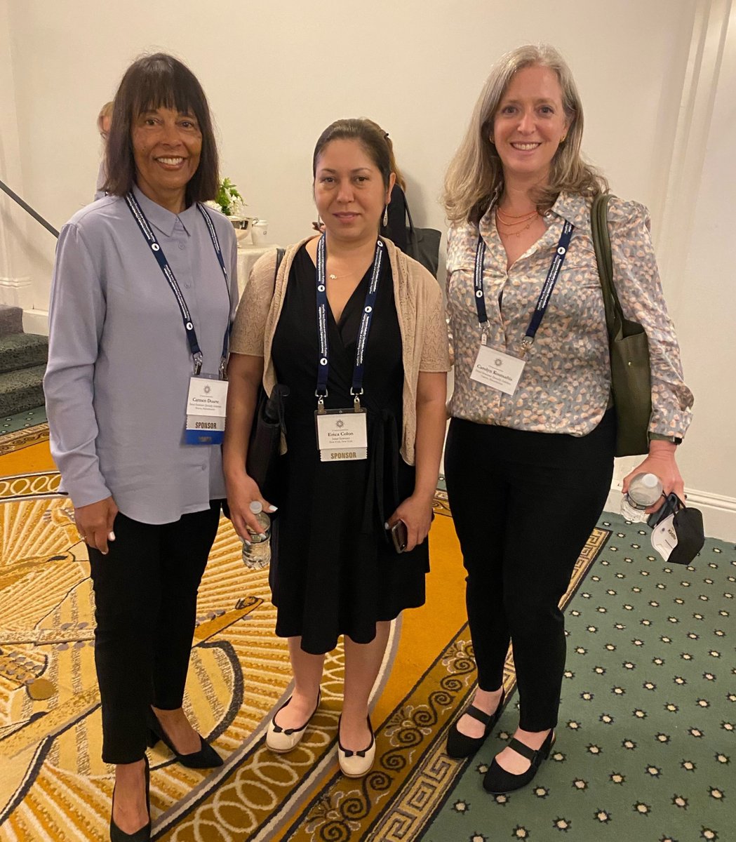 IntactSpecialty's tweet photo. Intact’s Carmen Duarte, Erica Colón & Carolyn Koutsaftis are at @doubleicf Inclusion in Insurance Forum in NYC! Intact sponsors the event that delivers an impactful program with insurance innovators addressing the advancement of an inclusive future for the industry #IICFinclusion https://t.co/lFr2mMk2cm