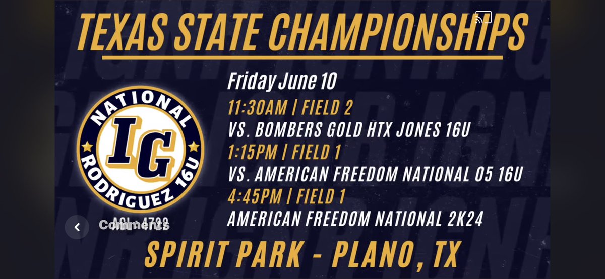Can’t wait to get back on the field with my girls!! Come see us this weekend.
