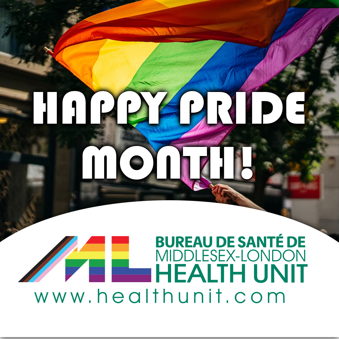 Happy #PrideMonth - a time to celebrate inclusion and diversity and uplift LGBTQ2SIA voices and rights! We can’t wait for the upcoming <a href="/prideldnfest/">Pride London Festival</a> events in July! 😍 #LdnOnt #Middlesex