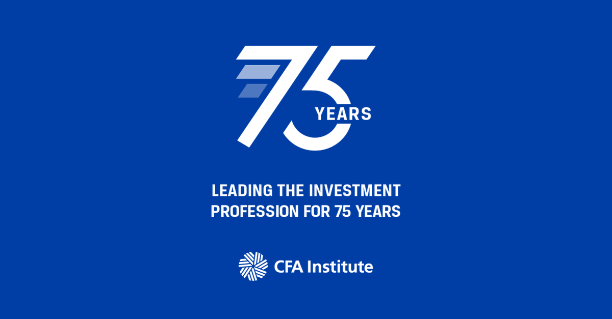 cfa_madison's tweet photo. We at CFA Society Madison celebrate as CFA Institute marks its 75th anniversary on 11 June, the day in 1947 that our four founding societies joined together to bring higher standards to the investment profession! Learn more https://t.co/4GpzuSDb1P https://t.co/zuB0hhtNvG