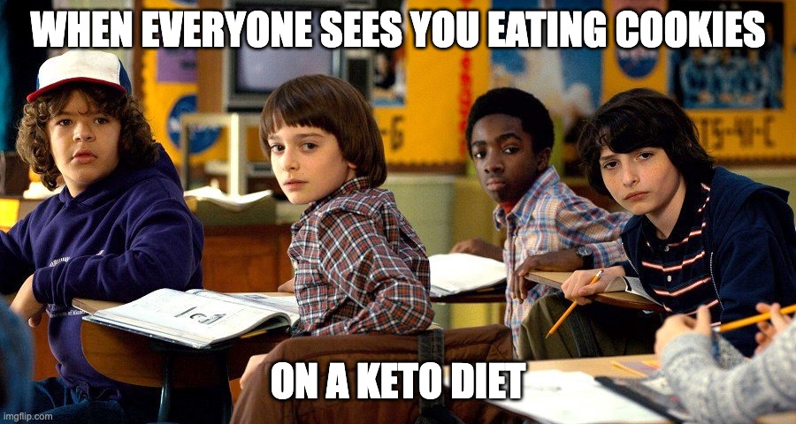 ChipMonkBaking's tweet photo. We can feel the stares! But do they know that our ChipMonk Cookies 🍪 are: SUGAR free, GLUTEN free, KETO friendly, and DIABETIC friendly??

#keto #ketolifestyle #ketodesserts #sugarfree #glutenfree https://t.co/5XEUWQs4zI