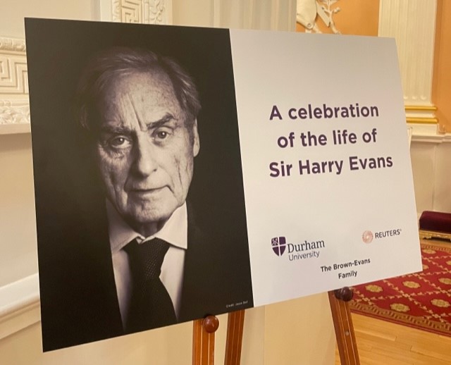 We’re here at Mansion House in London to celebrate the life of Sir Harold Evans and launch the Sir Harry Evans Fellowship in Investigative Journalism, in partnership with @Durham_uni. 

More information can be found here: bit.ly/3H5DzUa