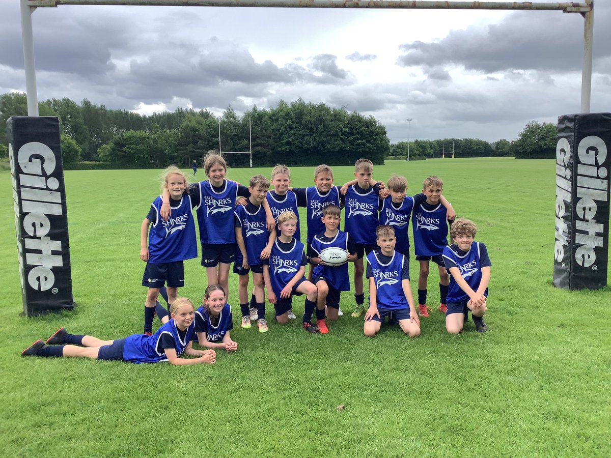 GorseyBank's tweet photo. Another thumping tournament with 100% win record for our rugby team this morning at the @SaleSharksRugby festival! Thank you @SharksCommunity for organising a great event!! 👏🏉🦈 #gorseype https://t.co/6zNtk1LQCS