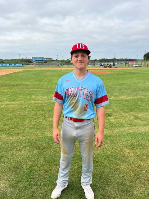 F: UB Texas - Gavin 12, Dallas Spin Moody 2 PoG: Garrison Goldsberry 2-3, 2 1B, 3 RBI Pitcher: Clay Bradenburg 4 IP, 6K, 2R, 1 ER, 1 BB