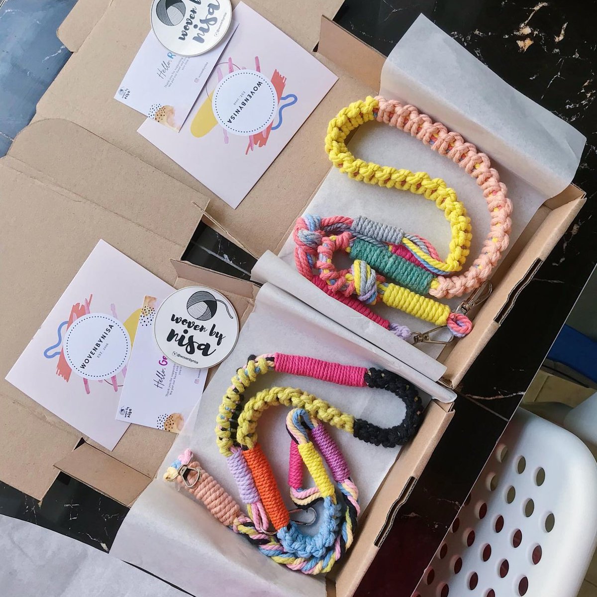 bag strap by <a href="/wovenbynisa/">weaving & macrame</a> 

💛 instagram: instagram.com/wovenbynisa/
💛 shopee: shope.ee/89rnF4mxQf