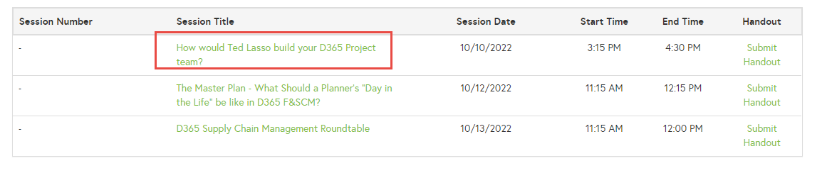 D365Unplugged's tweet photo. Y'all this is wild. How do they let me keep presenting? 🤣 #UGSummit #microsoftdynamics #ERP #projectmanagement #D365FSCM #teambuilding #TedLasso @DACommunities https://t.co/jdjn7HGL1s