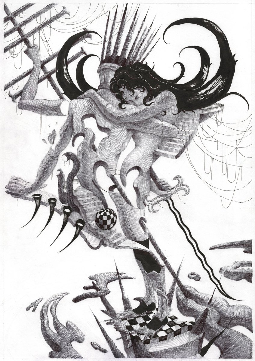 jey_marti's tweet photo. Solace.
#illustration #ink https://t.co/z7I5eKB7Yr