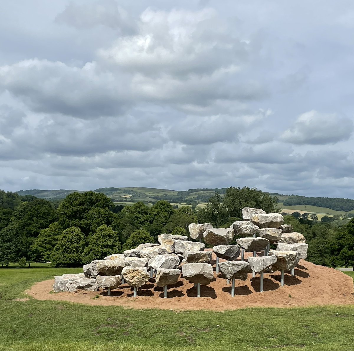 A great day out <a href="/ChatsworthHouse/">Chatsworth</a> taking in the Burning Man Radical Horizons Guided Walking Tour. The walk was led by Judith a very knowledgeable and friendly guide who made it really interesting. #burningmanchatsworth