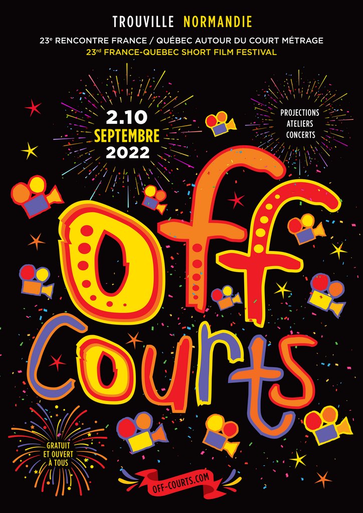 offcourts's tweet photo. 🎆 LES COULEURS 2022 ! 🎆

Vous aurez compris que nous souhaitons cette année un feu d’artifice de la création. De la joie, de la bonne humeur, de la convivialité et, bien sûr, du court métrage seront au menu 2022 !

#offcourts #filmfestival #fireworks #filmmaking #shortfilms https://t.co/92S8OrlHqm