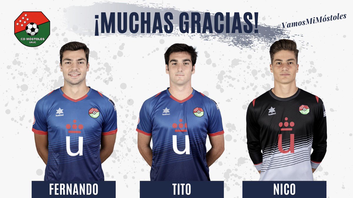 OFICIAL‼️ Fernando, Tito y Nico vuelven al <a href="/RMajadahonda/">CF Rayo Majadahonda 🤍⚡️💙</a> tras finalizar su cesión para la temporada 2021-2022.

Desde el club agradecemos su trabajo y esfuerzo, al mismo tiempo que les deseamos muchos éxitos en sus futuros proyectos deportivos.

#VamosMiMóstoles 🔵