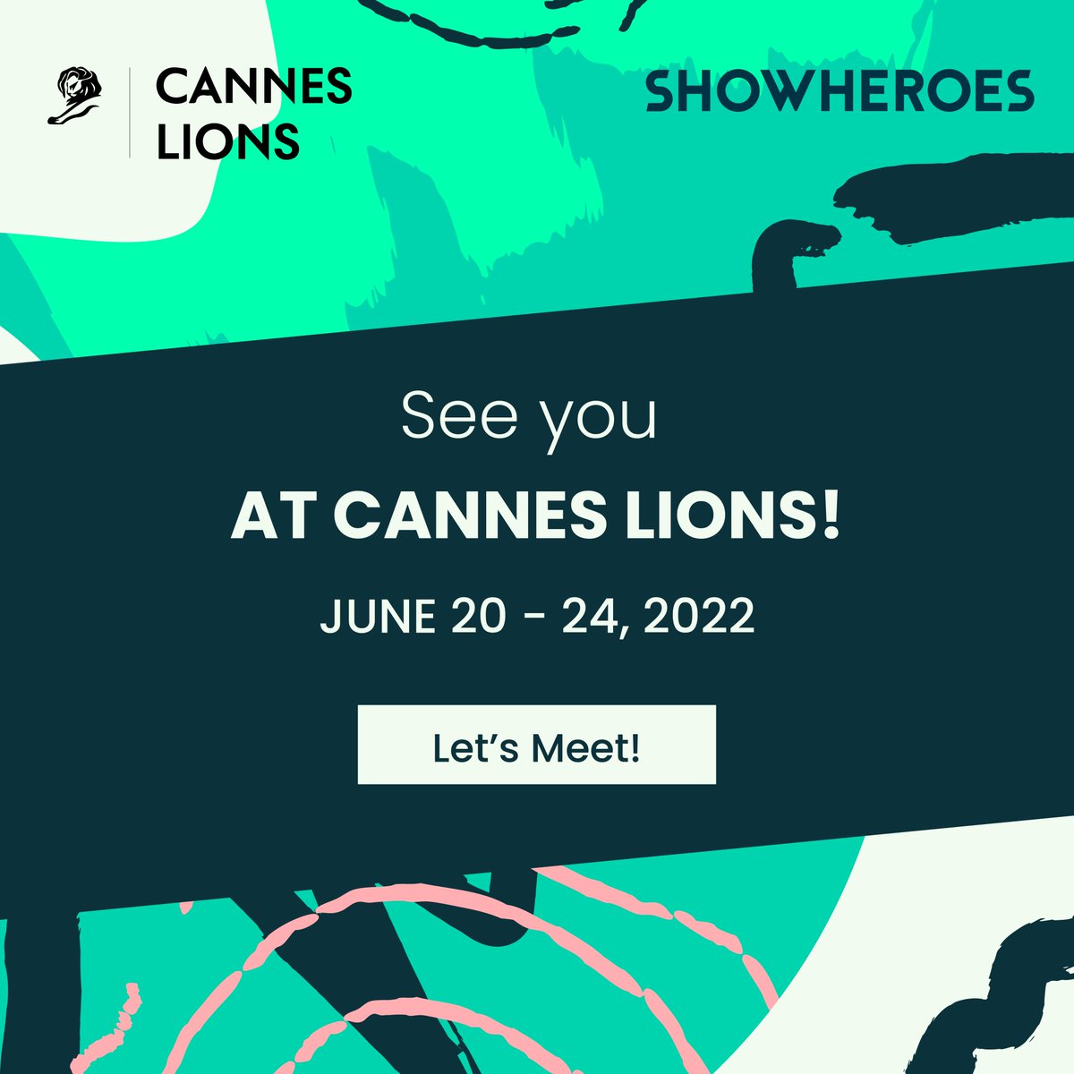 We are looking forward to sharing our #contextualtargeting and #ctv solutions with you at Cannes Lions June 20th - 24th.👋

Request a meeting:
cp.showheroes.com/showheroes-at-…

See you soon! 🥂
 
#MeetTheTeam #canneslions2022