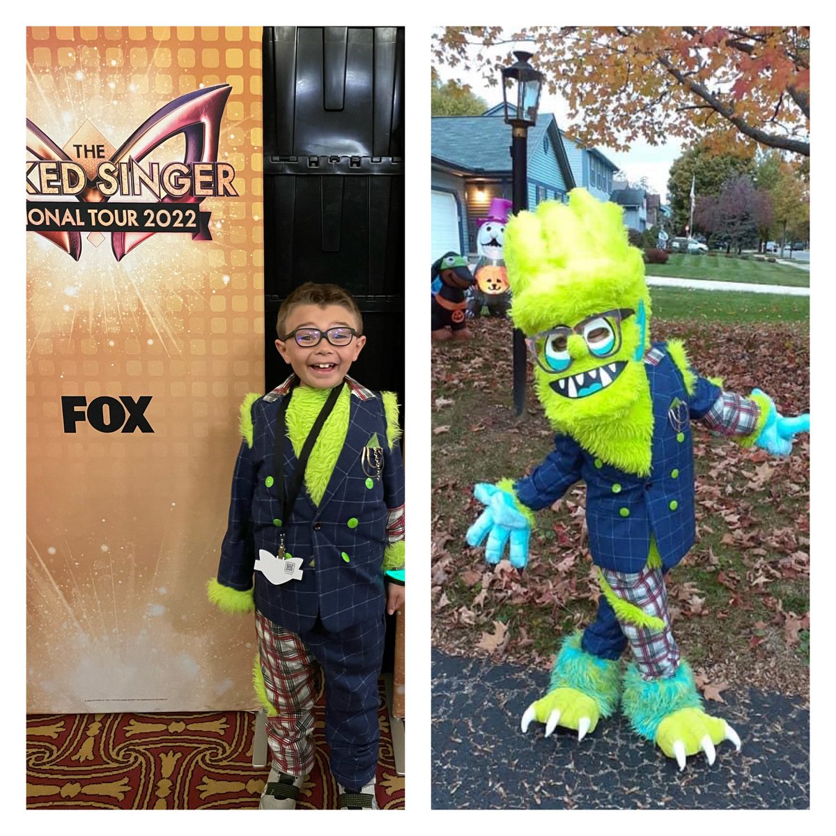 SDanielle89's tweet image. What a night for my @MaskedSingerFOX obsessed eight year old!  He rocked his Thingamajig costume to the show!  Wonderful show, and wonderful people! Memories Made.  @CameronFontana @natashabdnfield @VIPNation #MaskedSinger #MaskedSingerTour #TheMaskedSingerVIP #TheMaskedSinger