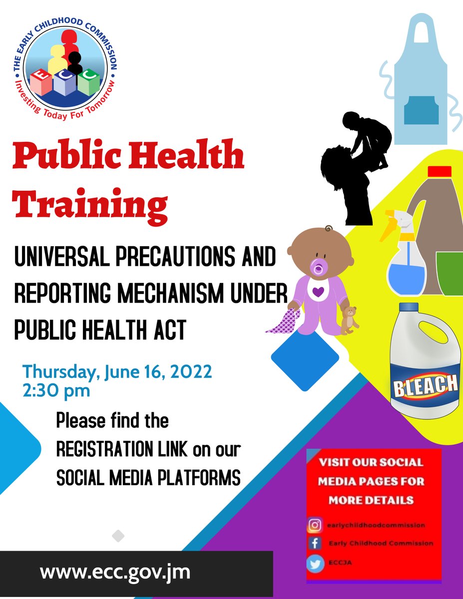 ECCJA's tweet image. Virtual Public Health Training will be on June 16, 2022 at 2:30pm. REGISTER NOW using this link: us06web.zoom.us/webinar/regist…     #12StandardsMatter #YECD2022