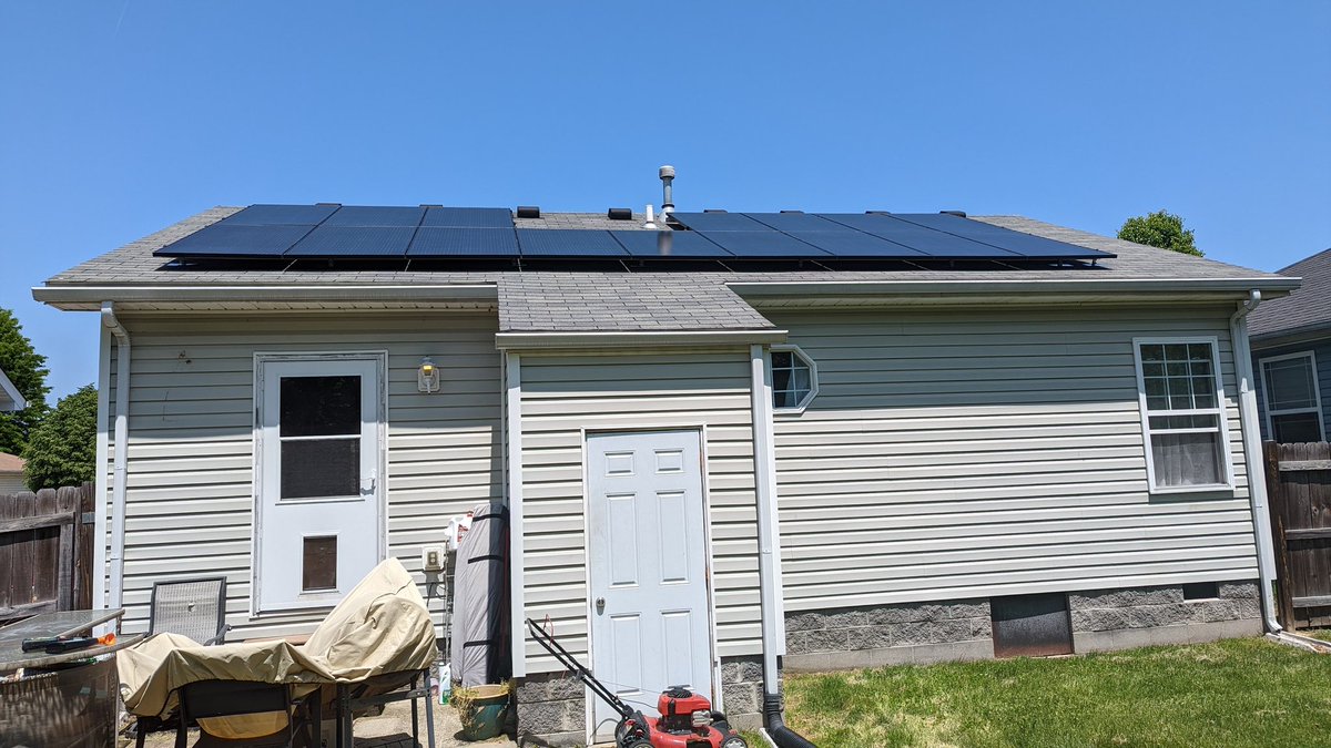 If you are thinking about Solar power for your home get some information from me. I went solar in May and I am already seeing and feeling the benefits. Ask me how!! ☀️🌤️⛅🌥️⚡