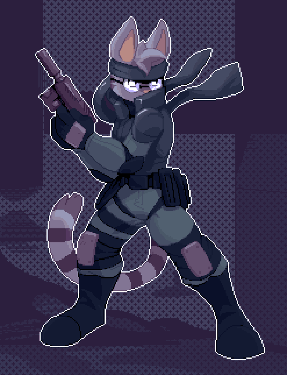 Emiridian's tweet photo. And another pixelart completed!
This time it's for @ParagonWrite, it's Isaac as Solid Snake! https://t.co/2THDRavB7G