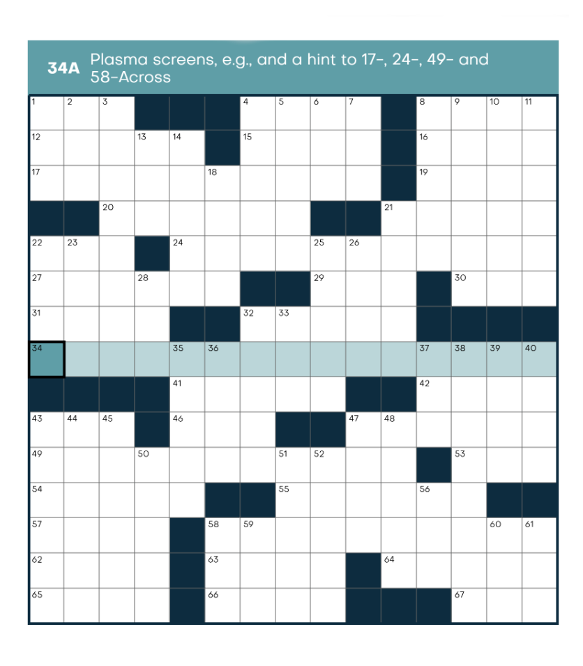 sarbearsmiley's tweet photo. Today is a very exciting day because it is my debut as a published crossword constructor!!!! ✨@TrudeauRoss is the coolest, best mentor and collaborator in the world and I am THRILLED to share a byline with him!! You can play our crossword here! https://t.co/n2yNyE7iFk https://t.co/I06ulf8NS6