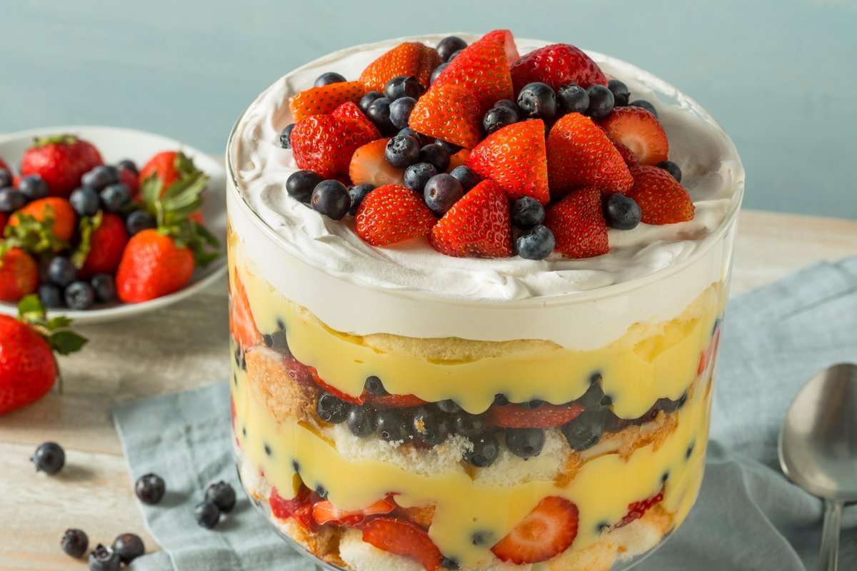 We've got a brief history of the iconic, and delicious, dessert in #WomansWay now 🤤 #trifle #newissue #delicious