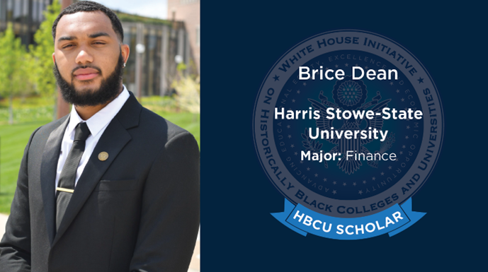 WHI_HBCUs's tweet photo. Congratulations, Brice Dean, @HarrisStowe https://t.co/DM0zgu6Vk7