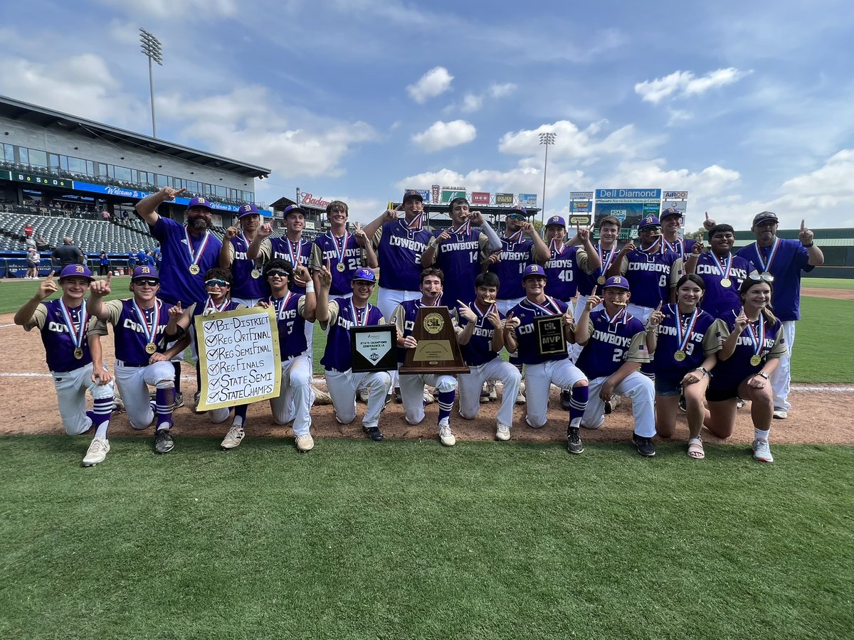 2022 Class 1A State Baseball Champions

D’Hanis Cowboys