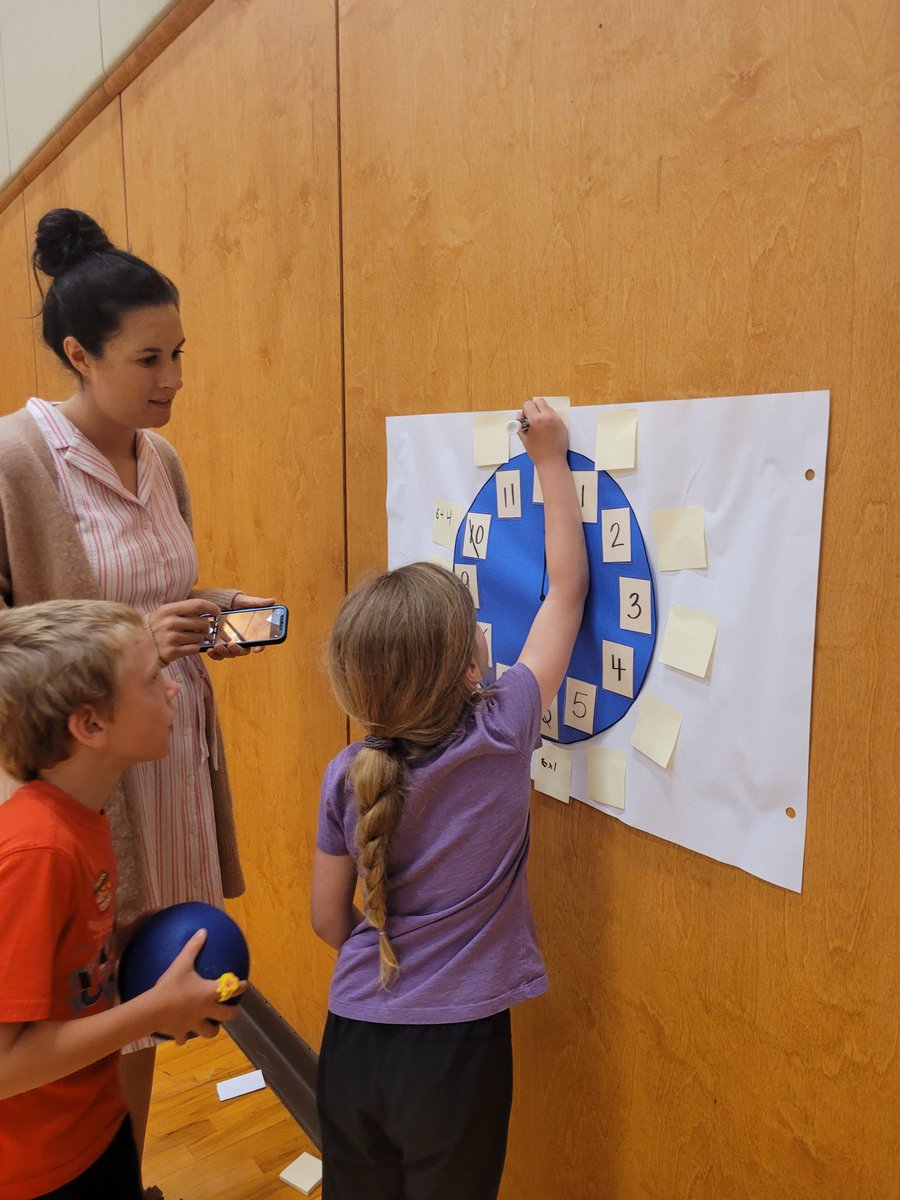 physedteachCCES's tweet image. Math and Phys Ed collaboration. Beat the clock with grades 2,3 and 4! #mathmovement #catching #beattheclock #operations #watcheuslearn @TCRCE_NS