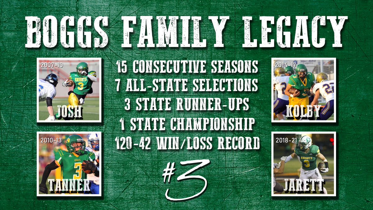 Last week I got to coach a Boggs boy one last time. I’ve had the joy to coach a Boggs every year I’ve been on staff at Bergan. A run of 15 consecutive seasons of Bergan Boggs players has come to an end! What an impact! Thank you Lyle, Kari, &amp; the Boggs Boys! #KnightPrideForever