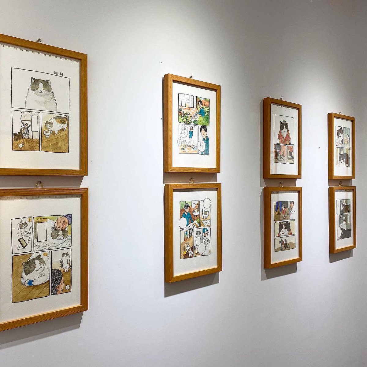 Few photos of the exhibition in Taiwan 衛星展覽空間 