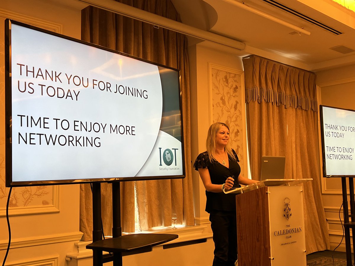 IoT Security Foundation (@news_iotsf) on Twitter photo I’d like to thank everyone who joined us for today’s <a href="/IoT_SF/">IoT Security Foundation</a> plenary session and look forward to seeing you again soon #iotsecurity #plenary #iotsf I’d like to thank everyone who joined us for today’s <a href="/IoT_SF/">IoT Security Foundation</a> plenary session and look forward to seeing you again soon #iotsecurity #plenary #iotsf