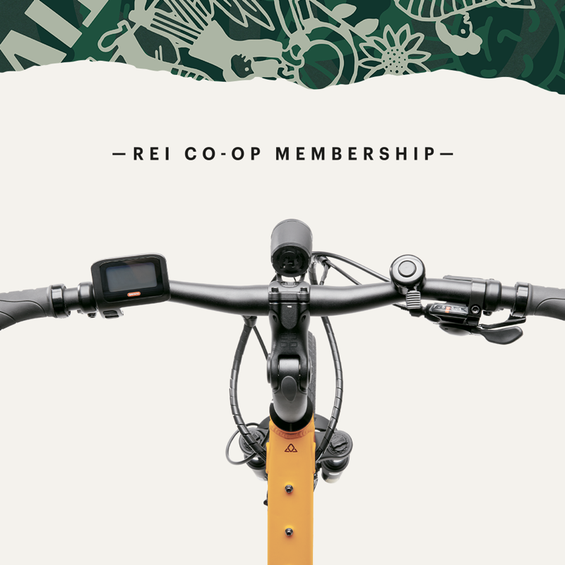 REI's tweet photo. Roll into summer on the new Co-op Cycles Generation e1.1 E-Bike. Members enjoy early access thru 8/31! #REImember